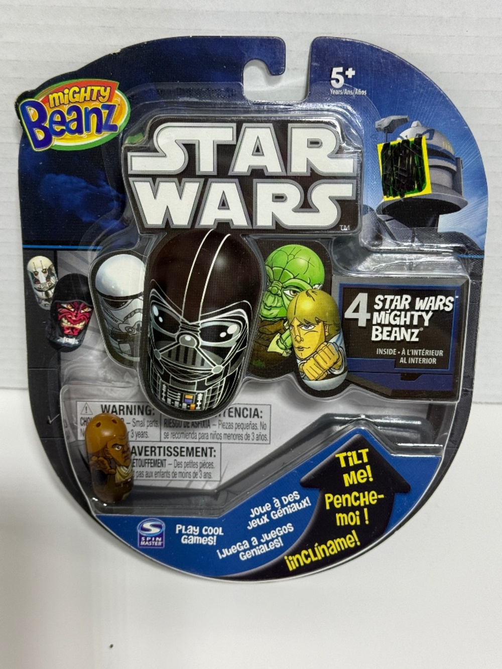 Mighty Beanz Star Wars Series 1 *4-pack* New In Package ~ #23 Mace Windu